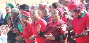 LCD and DC supporters celebrate the parties’ union.