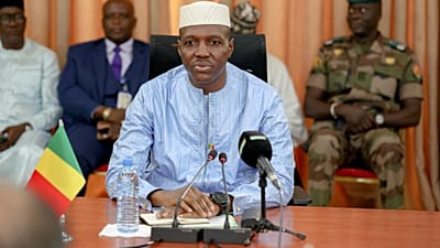 Mali's Prime Minister Abdoulaye Maiga meets Algeria's Prime Minister Sifi Ghrieb in Bamako on 14 September 2026.
