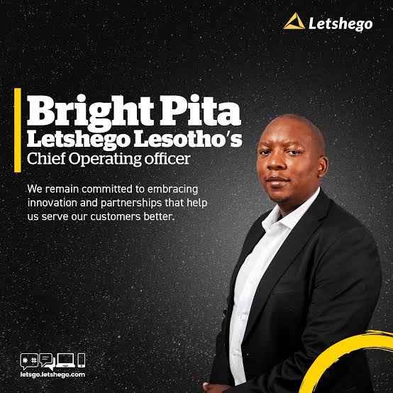 Letshego Lesotho Chief Operations Officer Bright Pita
